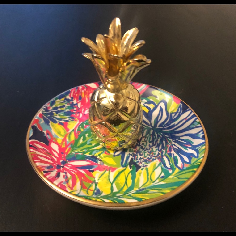 Lilly Pulitzer Pineapple Ring Holder